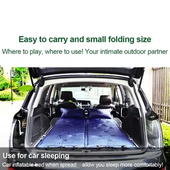 

Car Bed Back Seat Inflatable Air Mattress Portable Waterproof Folding Picnic Mat Sleeping Mat Inflatable Cushion For Camping