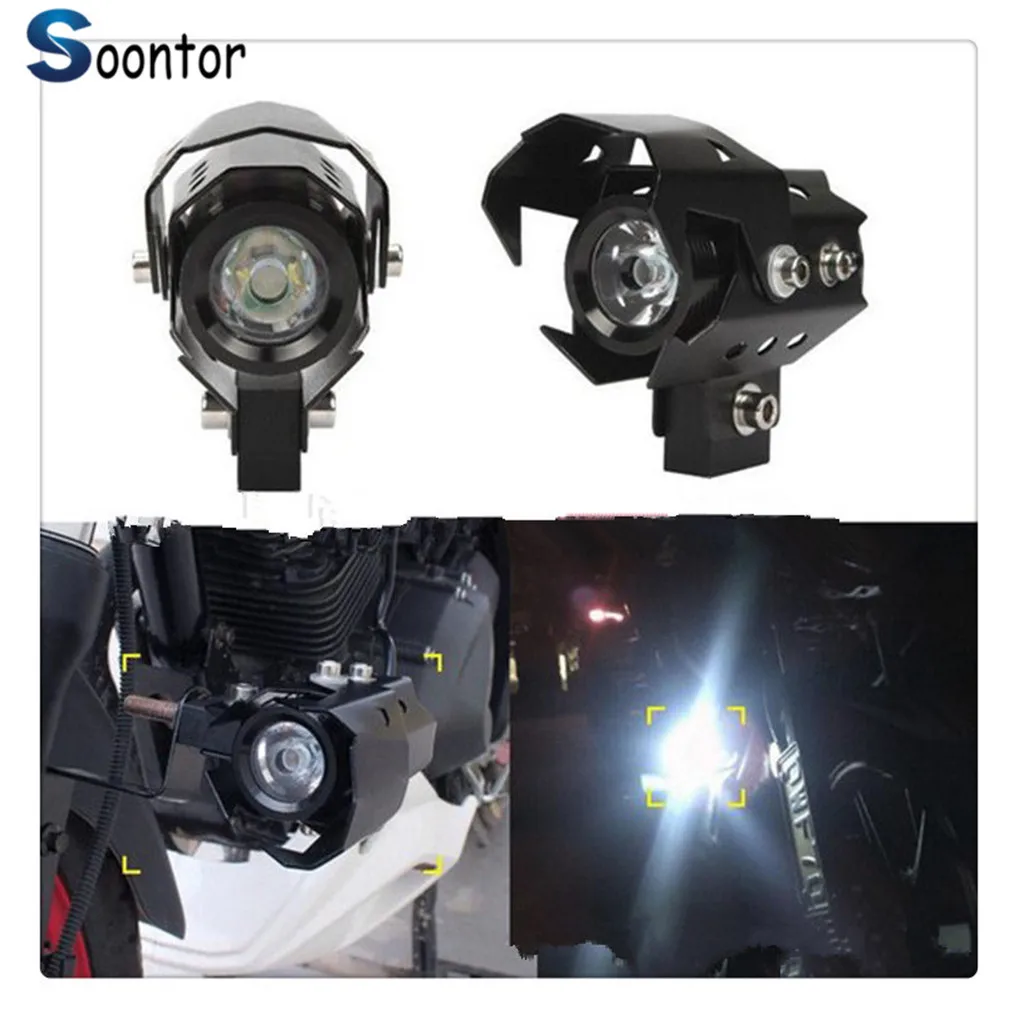 

Universal Motorcycle Headlight LED Fog Lamp Beam Head Light Spotlight for SUZUKI GSXR600 GSXR750 BKING GSXR1000 GSXR600 F AB