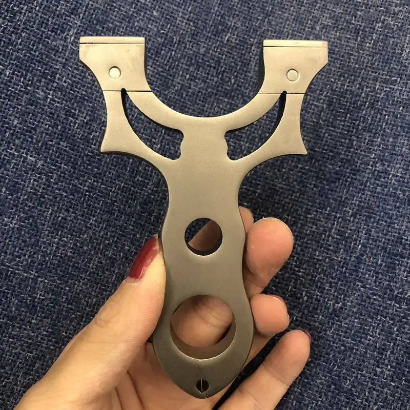 304 нержавеющая сталь охотничья Рогатка для резки проволоки катапульты с плоской