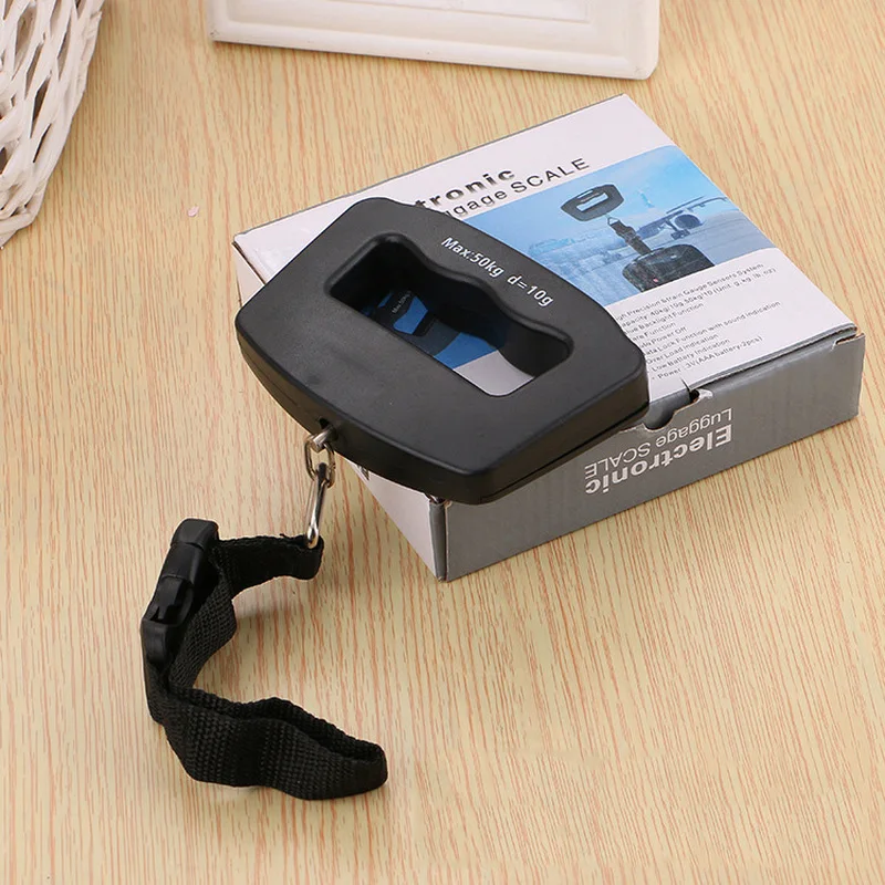 Портативные цифровые мини весы 50 кг * 10 г|luggage scale|hanging scaleweight luggage |