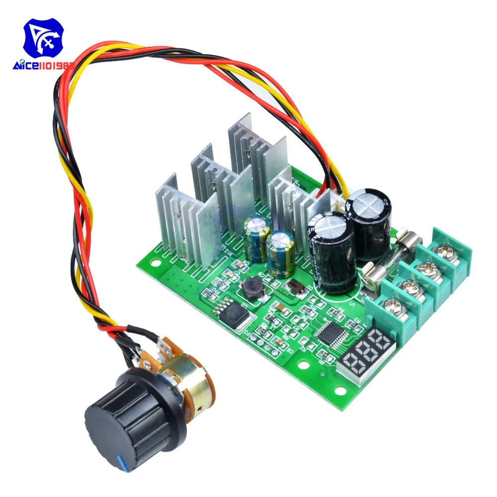 Diymore DC 6V 12V 24V 48V 60V 30A регулятор скорости двигателя|current regulator|regulator currentregulator dimmer |
