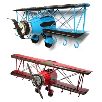 

Retro Model Plane Hanging Pendant Bar Decoration Shop Children Room Wall Decoration Wall Hook