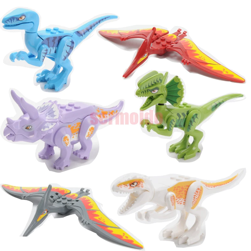 Jurassic World конструктор тираннозавр Jurrassic динозавр экшн-дом игры кирпичи игрушки для