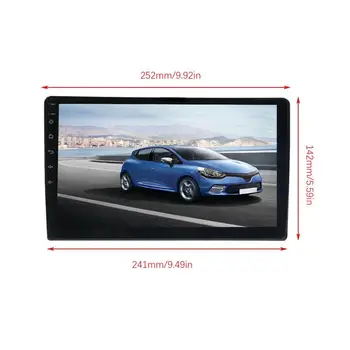 

10.1inches 2Din Car Radio Android 9.1 Gps Navi Wifi Wireless Mp5 Players+ Camera Car DVR Gps Navigator Car Styling
