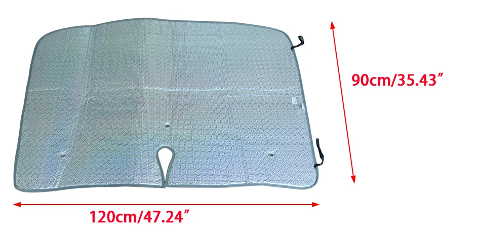 CITALL Подходит для Honda Civic MK VII 2006-2011 автомобиль складной передний лобовое стекло окно УФ-блок тепловой щит солнцезащитный козырек 120x90x0,5 см