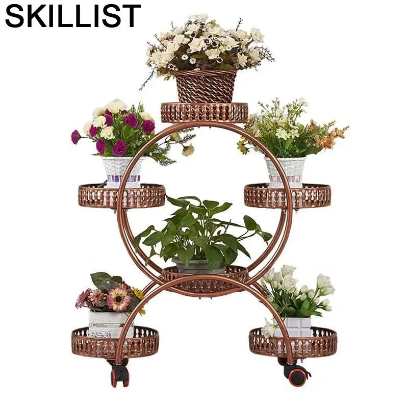 

Decoration Decoracion Exterior Decorer Support Plante Metal Raflar Mensole Per Fiori Balcony Stand Flower Balcon Plant Shelf