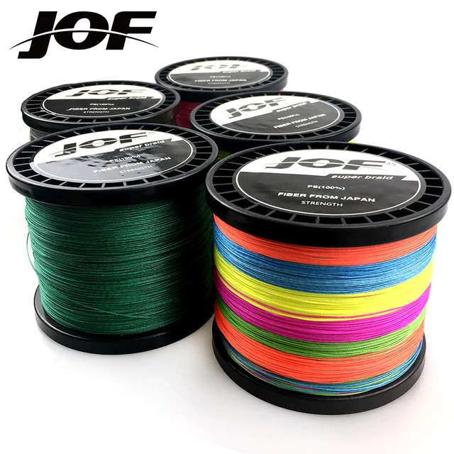 US $7.33 JOF 300m 500m 1000m Super Strong Japanese 8 Strands Multifilament PE Braided Fishing Line