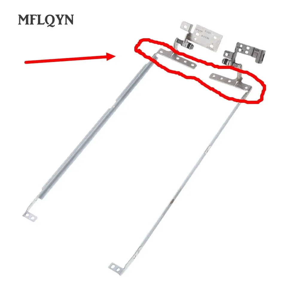 

New Laptop Lcd Hinges Kit for Lenovo E531 E531C E540 LCD Hinges Notebook Left and Right Hinge for Thick Screen Screen Axis