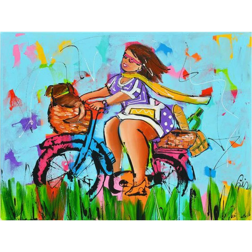 Dikke dame fiets _ dikkedames+nieuw