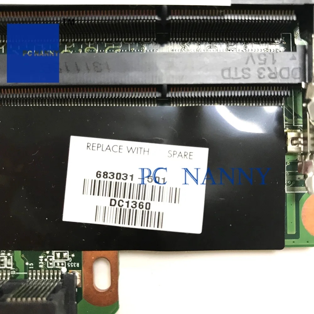 PANANNY для струйного принтера Hp G4 G6 G4-2000 G6-2000 G7 G7-2000 Материнская плата ноутбука 683031-501 DA0R53MB6E1 тестирование