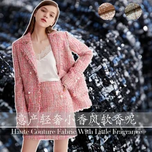 Зимний светильник роскошный европейский и американский маленький ароматный модный тканевый пальто сумка для ветровки шерстяной твид мягкая ароматная ткань