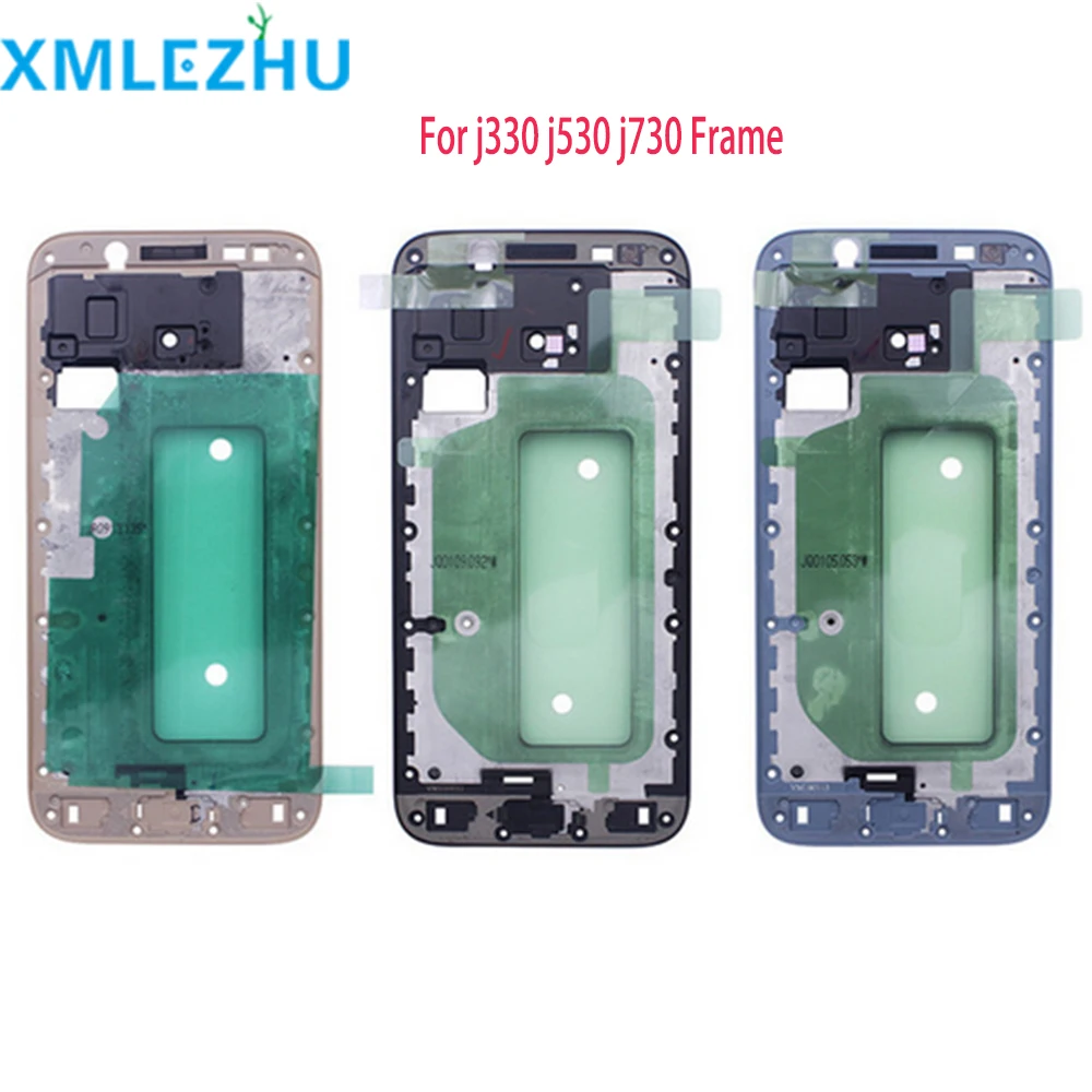 5 шт. ЖК-панель Корпус Передняя рамка средняя рамка для samsung Galaxy J3 J5 J7 Pro J330 J530 J730