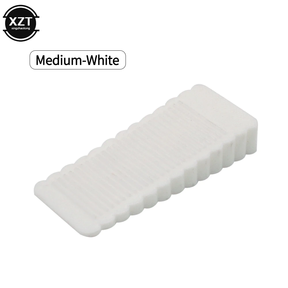 Safety Door Stop Silicone Door Stop Stoppers Block Wedge Doorstops Door Stopper Home Office Door Rear Retainer Anti-collision Grooved Gasket