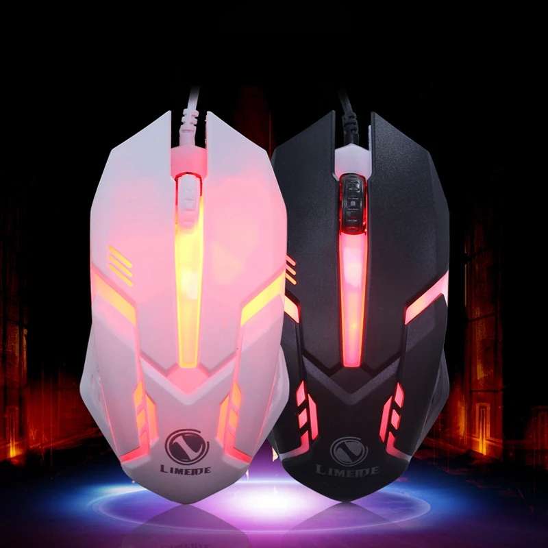 

Limei S1 Wired Backlit Usb Mouse Competitive Gaming Mouse Notebook Office Luminous Mouse For PC Notebook Notebook Games