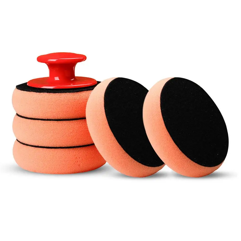

Car Buffing Pads Spong Polishing Pads Dual-Purpose Auto Cleaning Polishing Pad Durable Manual Home Cleaning Tool