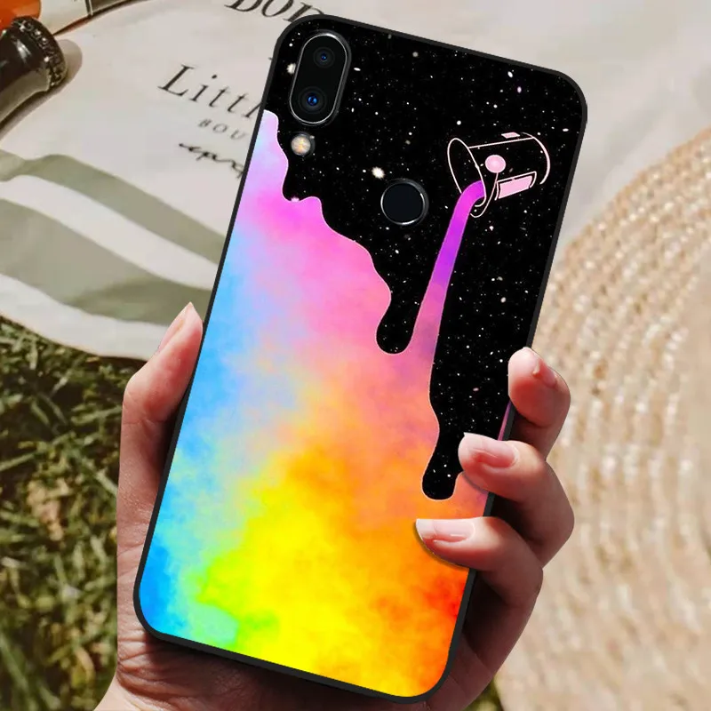 For Meizu Note 9 Case Wolf Cartoon Silicon Soft TPU Back Cover For Meizu Note 9 Phone Cases for Meizu Note9 Fundas Coque Capa 