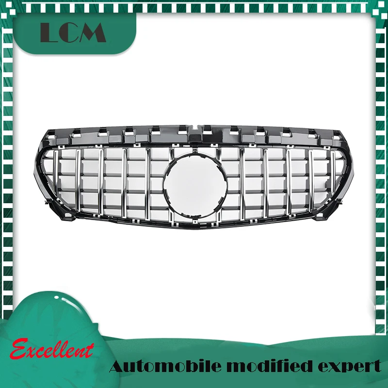 GT Style ABS передний бампер гоночная решетка для-Mercedes For-Benz CLA-class W117 CLA200 CLA220 CLA260 CLA45