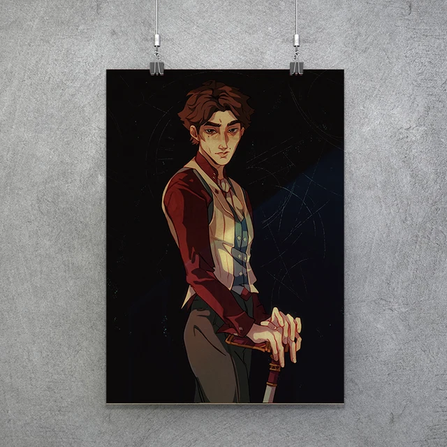 Popular TV Show Arcane Kraft Paper Poster Vi Viktor Jayce Jinx Home Decor Study Bedroom Bar Cafe Wall Paintings Stickers Posters Poster