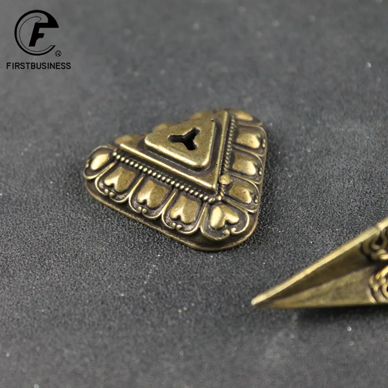 Tea Needle Set Brass Buddha Instrument Ba Jin Just Vajry Pestle Feng Shui Ornament Copper Tea needle Desk Decor Retro Crafts