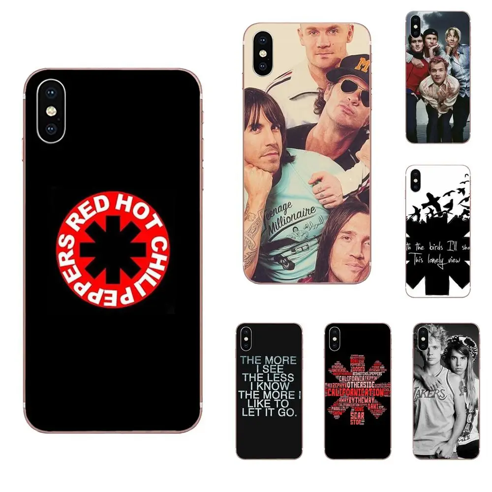 

Cover Case For Xiaomi Redmi Note 2 3 3S 4 4A 4X 5 5A 6 6A Pro Plus Red Hot Chilli Peppers Logo