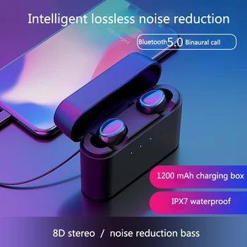 

A86 Mini Wireless Bluetooth Earphone Auto Connect Sport Earphones Headset With 1200mAh Power Bank Earphone For IOS Android xiaom