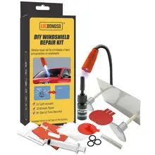Kit de reparação de pára-brisa do carro ferramenta de reparo de vidro do carro conjunto de ferramentas de reparo de vidro do pára-brisas rachadura restaurar resina reparação de vidro da janela do carro