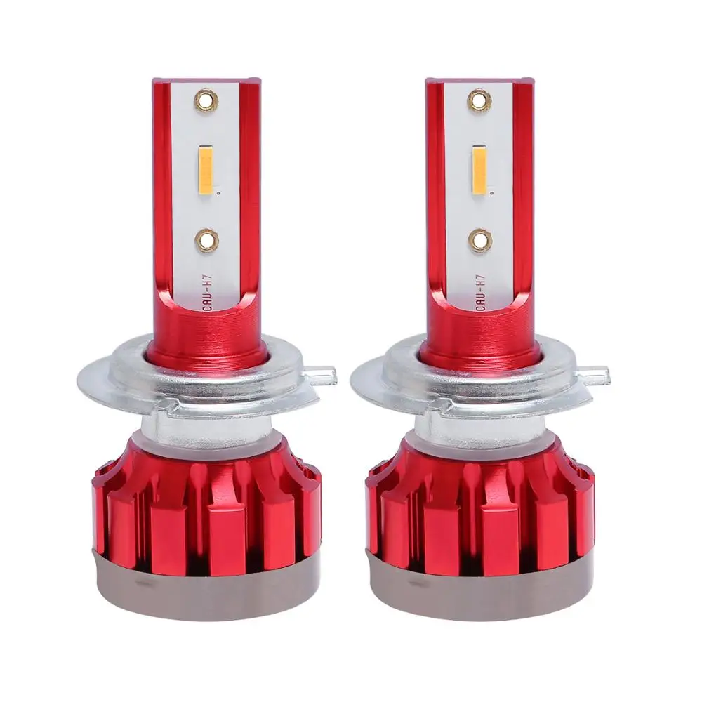Elglux 6000K 3000K 8000K H4 LED H7 H1 HB4 H11 HB3 CSP чип лампы для автомобильных фар 80 Вт 12000LM