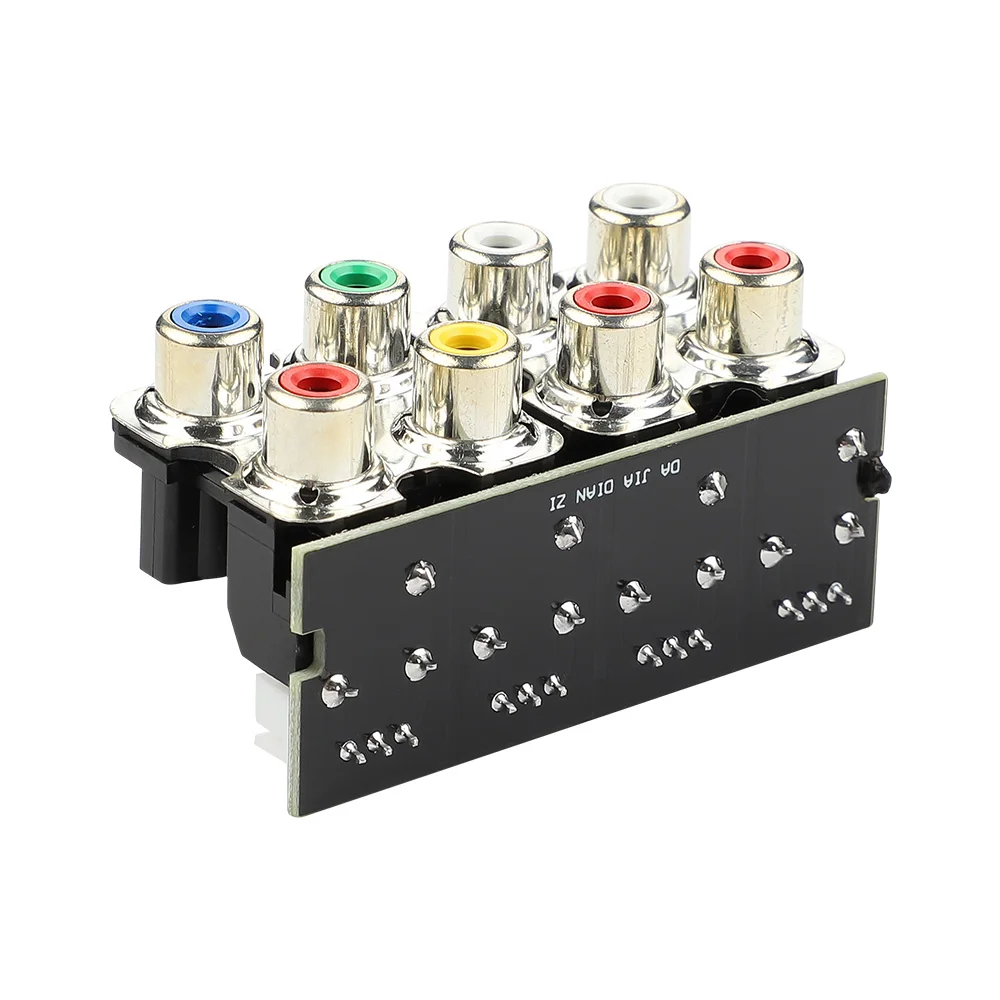 AIYIMA RCA XH2.54MM AV аудио разъем Lotus предварительно уровня сигнала переходная пластина 8