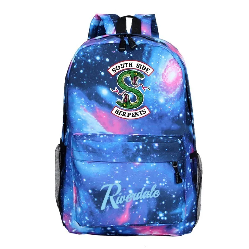 8 Рюкзаки ривердейл южная сторона Serpents BookBag Mochila Mujer сумка для ноутбука Мужская Дорожная школьная сумка аниме косплей - Цвет: 8