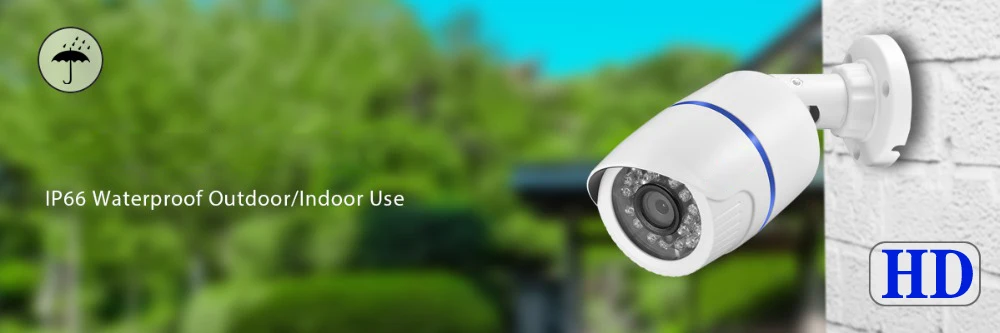 720/960P/1080P 2MP AHD CCTV HD камера наружная водонепроницаемая ip66 24led инфракрасная ночного