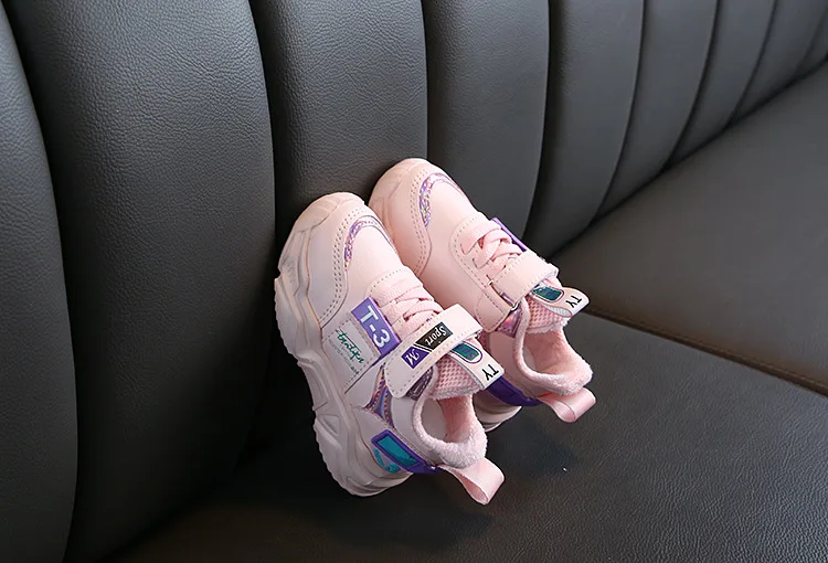 Spring Autumn Children Shoes Boys Girls Sports Shoes Fashion Brand Casual Breathable Outdoor Kids Sneakers Boys Running Shoes