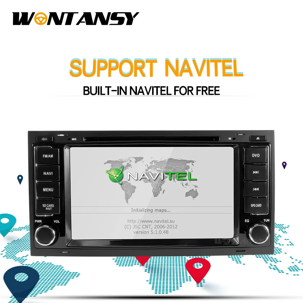 Android 9,0 Автомобильная dvd-навигационная система Радио для vw Touareg 2002-2007 gps навигации