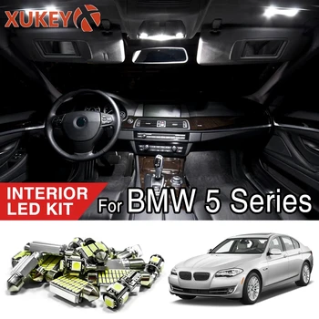 

Xenon White Error Free Canbus LED Lamp interior dome map roof Boot light bulb Kit for BMW E39 E60 E61 F10 F11 5 Series 1996-2017