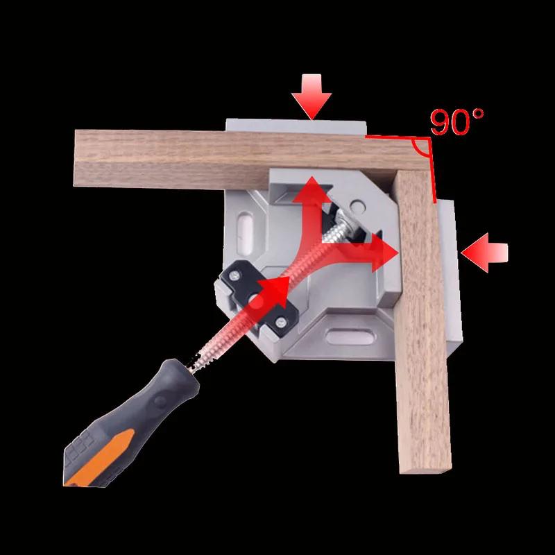 

Right Angle Clip Single Handle 90 Degree Right Angle Angle Clip Woodwork Frame Folder Folder Tool