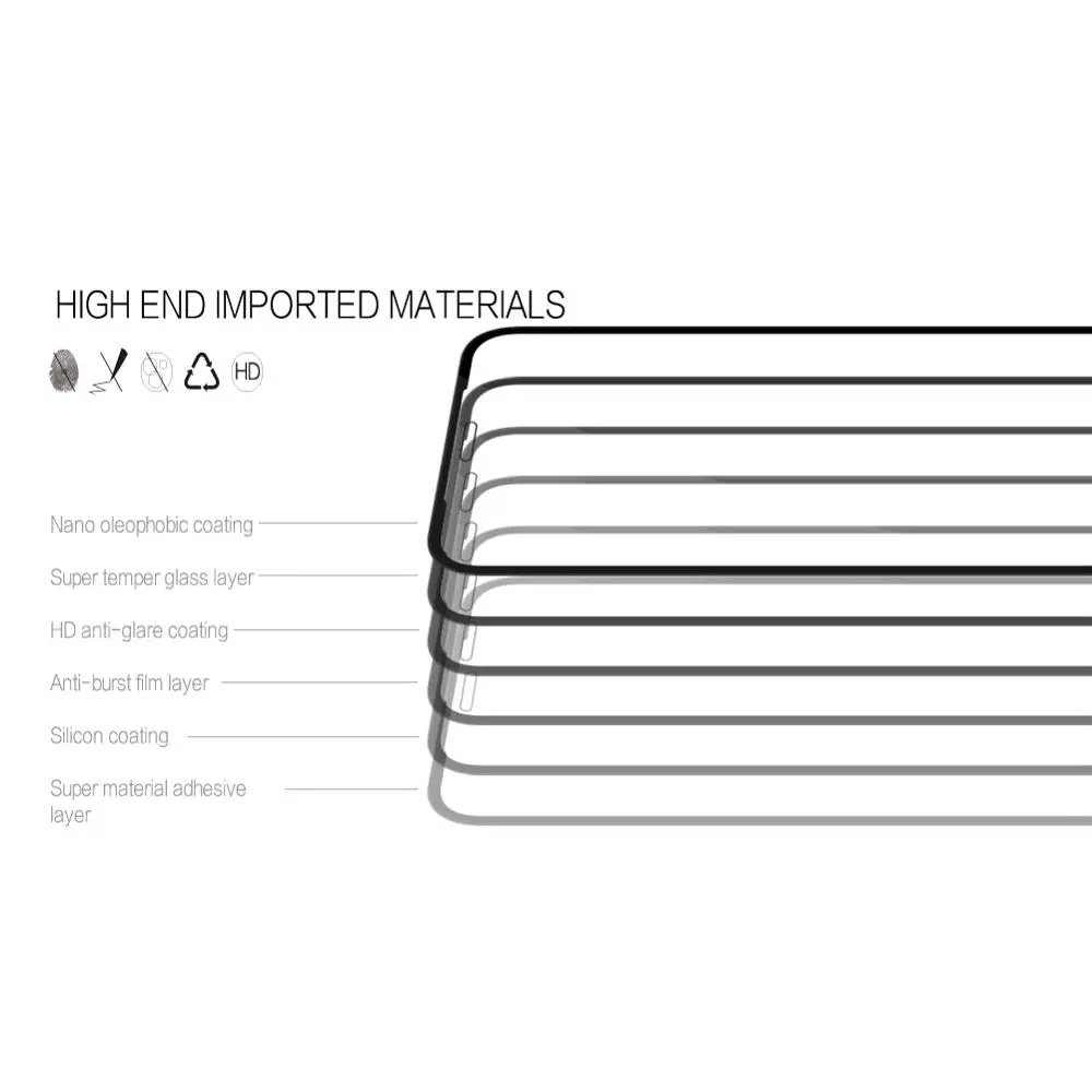 Для iPhone 11 11 Pro 11 Pro Max glass Nillkin CP+ PRO Анти-взрыв полное покрытие 3D закаленное стекло для iPhone 11 стекло