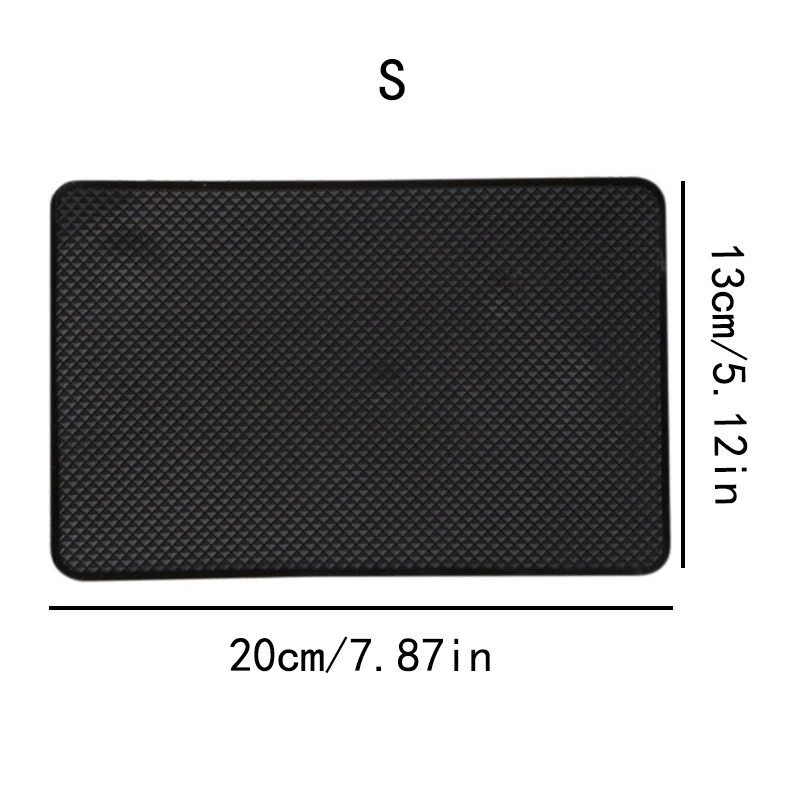 Car Pad Non-Slip Sticky Cell Phone Key Mount Holder Mat 15*27cm Silicone Pad For Car Dashboard Storage Mat Auto Styling Interior