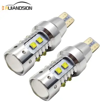 

2pcs T15 w16w canbus car signal light LED bulb 12-24V Cree-SMD Error-Free motor stop brake lamp taillight white 750lm