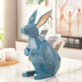 

Nordic remote control storage box creative simple home living room coffee table debris key rabbit finishing case YHJ031306