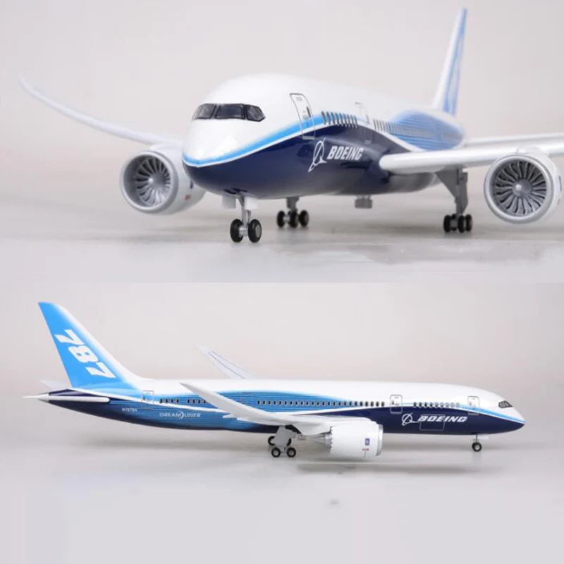 Avion Jouets 46CM - Senior Aviation Airways 787 Dreamliner - lumière LED +  son d'avion