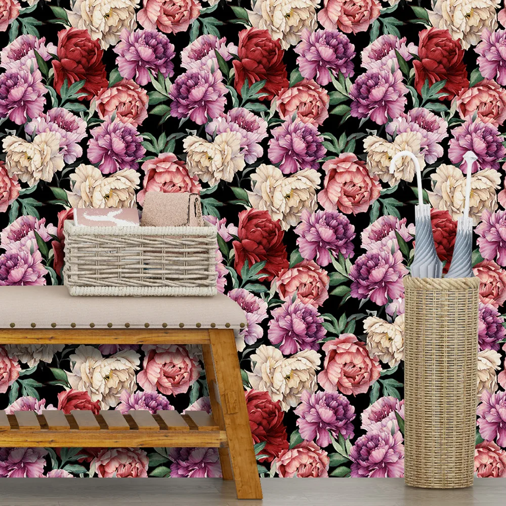 rosa verde brilhante vermelho amarelo decoracao 02