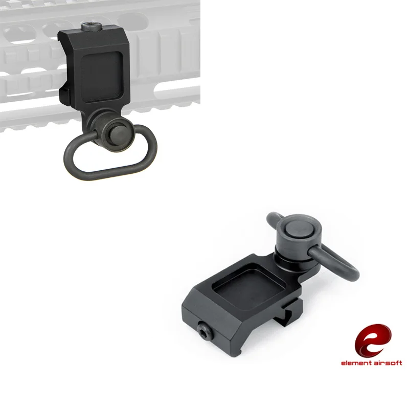 

Element DD Tactical Rifle CNC QD Sling Swivel Attachment Point Offset 20mm Picatinny Rail Hunting Accessories(EX044)