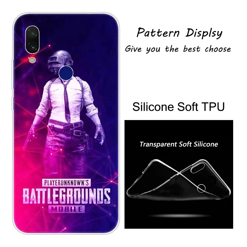 Горячие PUBG игры мягкий силиконовый чехол для Xiaomi Redmi K20 Pro 8 8A 7 7A 6 6A 5 Plus S2 Note 8 iPhone 7 6 Plus 5 iPad Pro 4 4X Модный чехол с принтом" - Цвет: 002