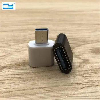 

100pcs/ Type C Adapter USB-C Type-C to USB Converter Phone OTG Cable for Samsung Xiaomi Huawei Android