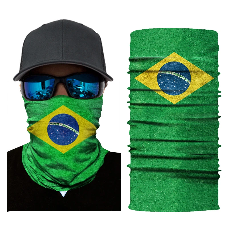 paul smith scarves National Flag Seamless Magic Balaclava Face Masks Moto Motorcycle Skiing Riding Scarf Neck Shield Anti-UV Warmer Bandana head wraps for men