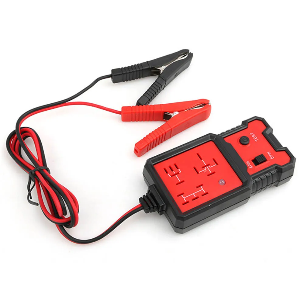 12V Auto Car Battery Checker Relay Testing Tool Accurate Universal Car Diagnostic Scanner Car Relay Detector