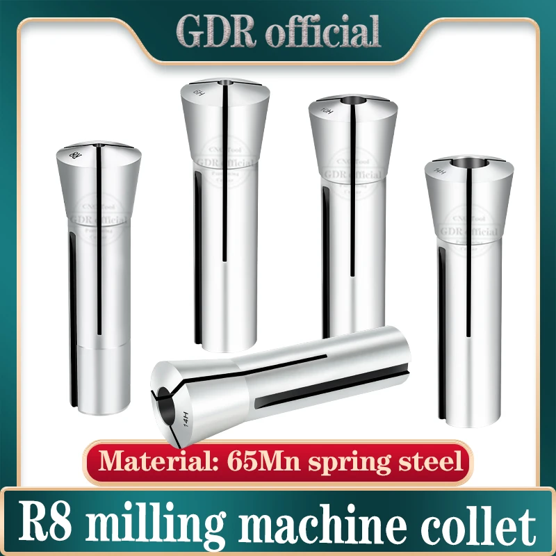R8 Collet Milling Machine R8 Collet Metric British R8 Collet Clamping