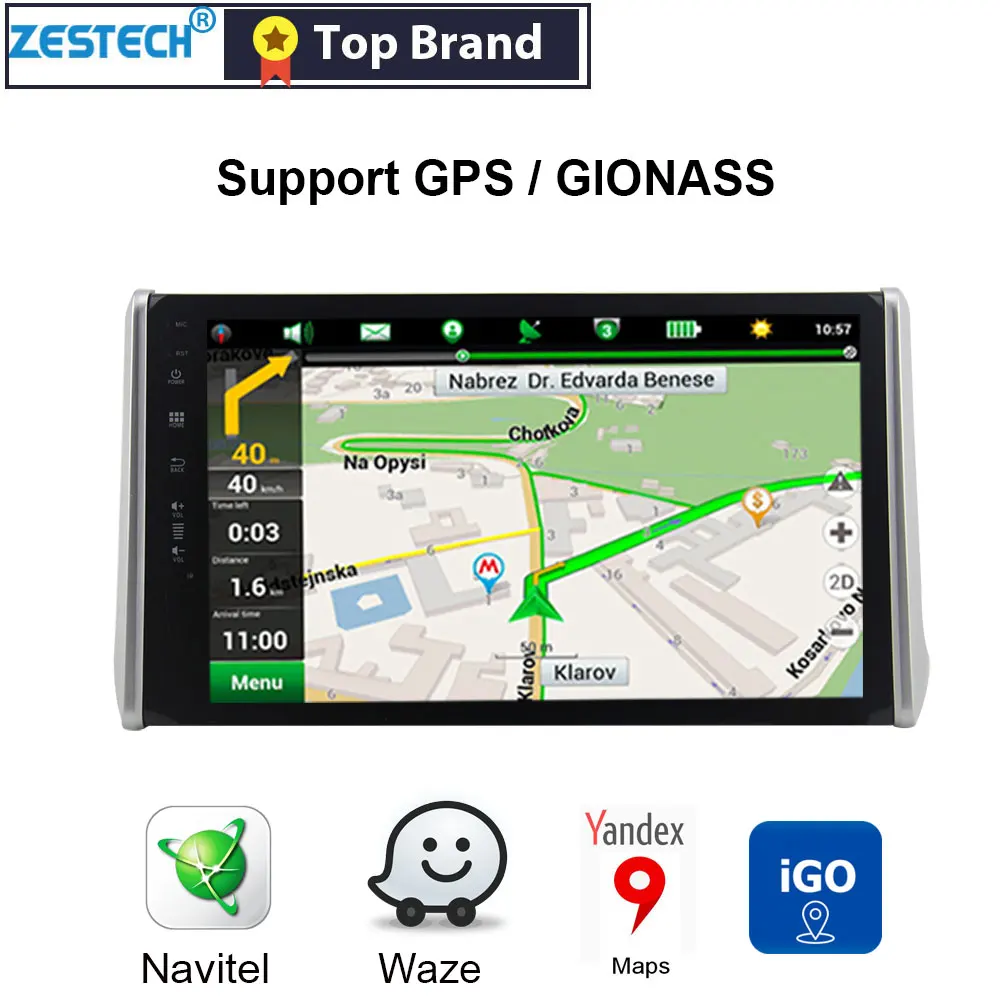Ips 2.5D 10," 1din Android 9,0 gps Радио автомобильный dvd-плеер для Toyota RAV4 Авторадио автомобильный gps DVD мультимедиа SWC DSP wifi 4G