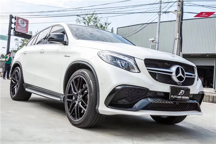 Suitable For Benz Mercedes Gle Coupe 300 43 Modified 63 Amg Surround The Front Bumper Middle Net Rear Lip And Tail Body Kits Aliexpress