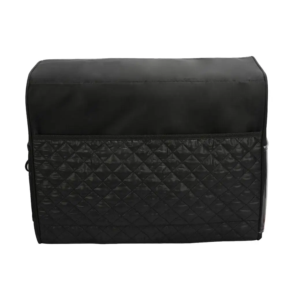 Пылезащитный чехол для швейной машины защитный чехол для хранения Швейных машин Аксессуары Бытовая сумка для хранения пылезащитный чехол - Цвет: black