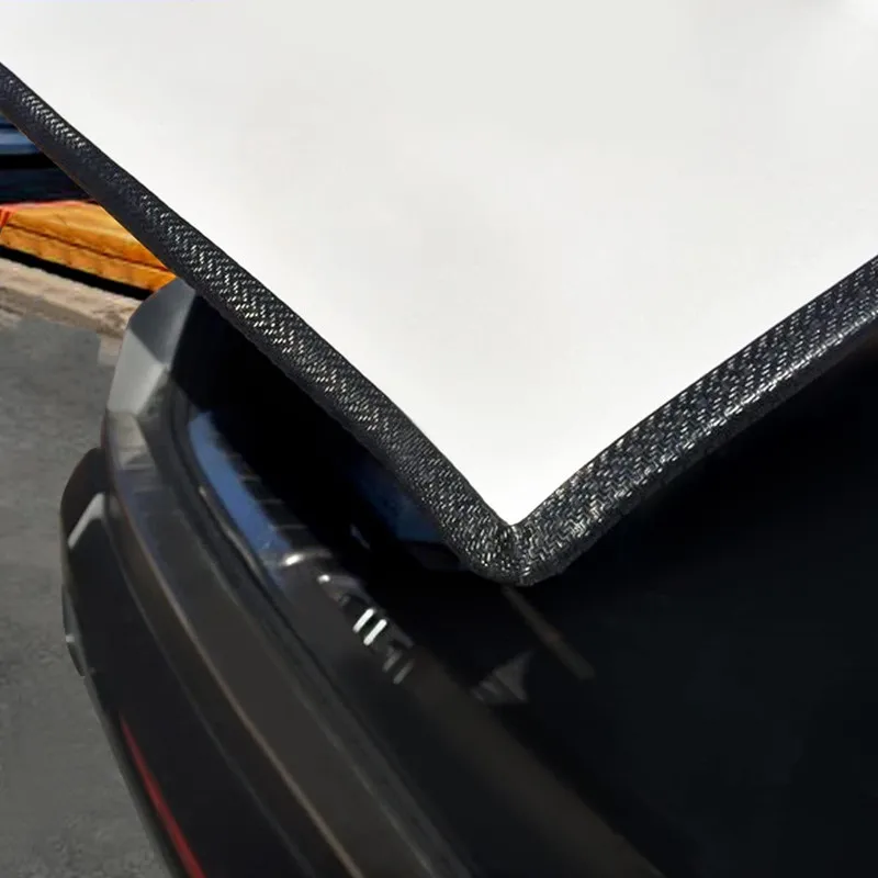 Premium Car Door Edge Guards U-Shape Rubber Seal Protector Clips